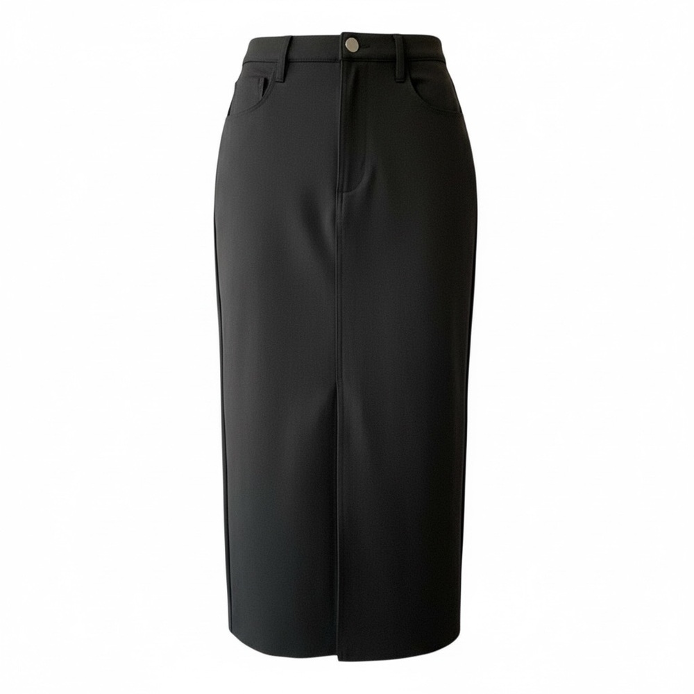 Blank‎ NYC Midnight Train Midi Skirt New with Tags